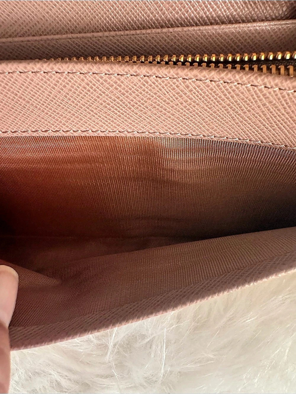 Prada Saffiano Leather Continental Flap Wallet - Picture 12 of 16